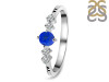 Lapis & White Topaz Ring LLP-RDR-2211.