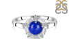 Lapis & White Topaz Ring LLP-RDR-2248.