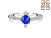 Lapis & White Topaz Ring LLP-RDR-2282.