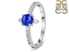 Lapis & White Topaz Ring LLP-RDR-2282.