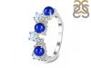 Lapis & Moonstone & White Topaz Ring LLP-RDR-4006.