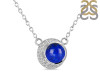 Lapis & White Topaz Necklace LLP-RN-83.