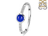 Lapis & White Topaz Ring LLP-RR-24.