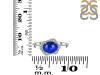 Lapis & White Topaz Ring LLP-RR-342.