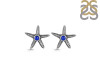 Lapis Star Fish Stud Earring LLP-RUE-2.