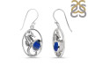 Lapis Sea Horse Earring LLP-RUE-5.