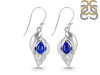 Lapis Shell Earring LLP-RUE-7.