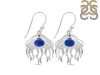 Lapis & White Topaz Jelly Fish Earring LLP-RUE-14.