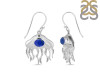 Lapis & White Topaz Jelly Fish Earring LLP-RUE-14.