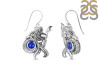 Lapis Mermaid & Shell Earring LLP-RUE-21.