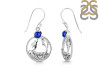 Lapis Mermaid & Dolphin Earring LLP-RUE-34.