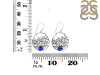 Lapis Sea Horse & Fish Earring LLP-RUE-41.