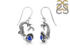 Lapis Mermaid & Oyster Earring LLP-RUE-64.