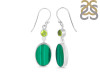 Malachite/Peridot Earring-2E MLC-3-10