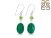 Malachite/Peridot Earring-2E MLC-3-8