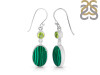 Malachite/Peridot Earring-2E MLC-3-8