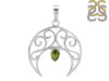 Moldavite Crescent Moon Pendant MLD-RDN-181-A.