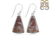 Moss Agate Earring-E MOA-3-1