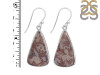 Moss Agate Earring-E MOA-3-17
