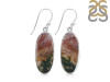 Moss Agate Earring-E MOA-3-19