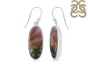 Moss Agate Earring-E MOA-3-19