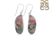 Moss Agate Earring-E MOA-3-2