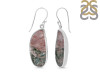 Moss Agate Earring-E MOA-3-2