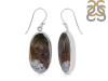 Moss Agate Earring-E MOA-3-28
