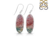 Moss Agate Earring-E MOA-3-33