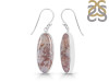 Moss Agate Earring-E MOA-3-36