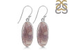 Moss Agate Earring-E MOA-3-43