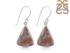 Moss Agate Earring-E MOA-3-47