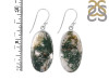 Moss Agate Earring-E MOA-3-53