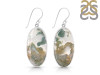 Moss Agate Earring-E MOA-3-55