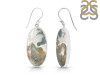 Moss Agate Earring-E MOA-3-55
