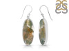 Moss Agate Earring-E MOA-3-57