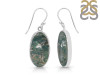 Moss Agate Earring-E MOA-3-60