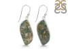Moss Agate Earring-E MOA-3-68
