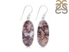 Moss Agate Earring-E MOA-3-75
