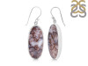 Moss Agate Earring-E MOA-3-75