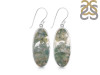 Moss Agate Earring-E MOA-3-77