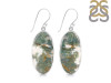 Moss Agate Earring-E MOA-3-79