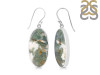 Moss Agate Earring-E MOA-3-79