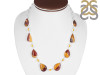 Mookaite/Citrine Necklace-NJ MOK-12-4