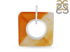 Montana Agate Donut Pendant-SP MTAA-1-101