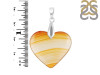 Montana Agate Drill Pendant-SP MTAA-1-329