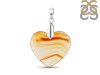 Montana Agate Drill Pendant-SP MTAA-1-334