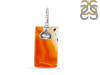 Montana Agate Drill Pendant-SP MTAA-1-344