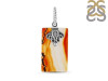 Montana Agate Drill Pendant-SP MTAA-1-354