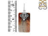 Montana Agate Drill Pendant-SP MTAA-1-362